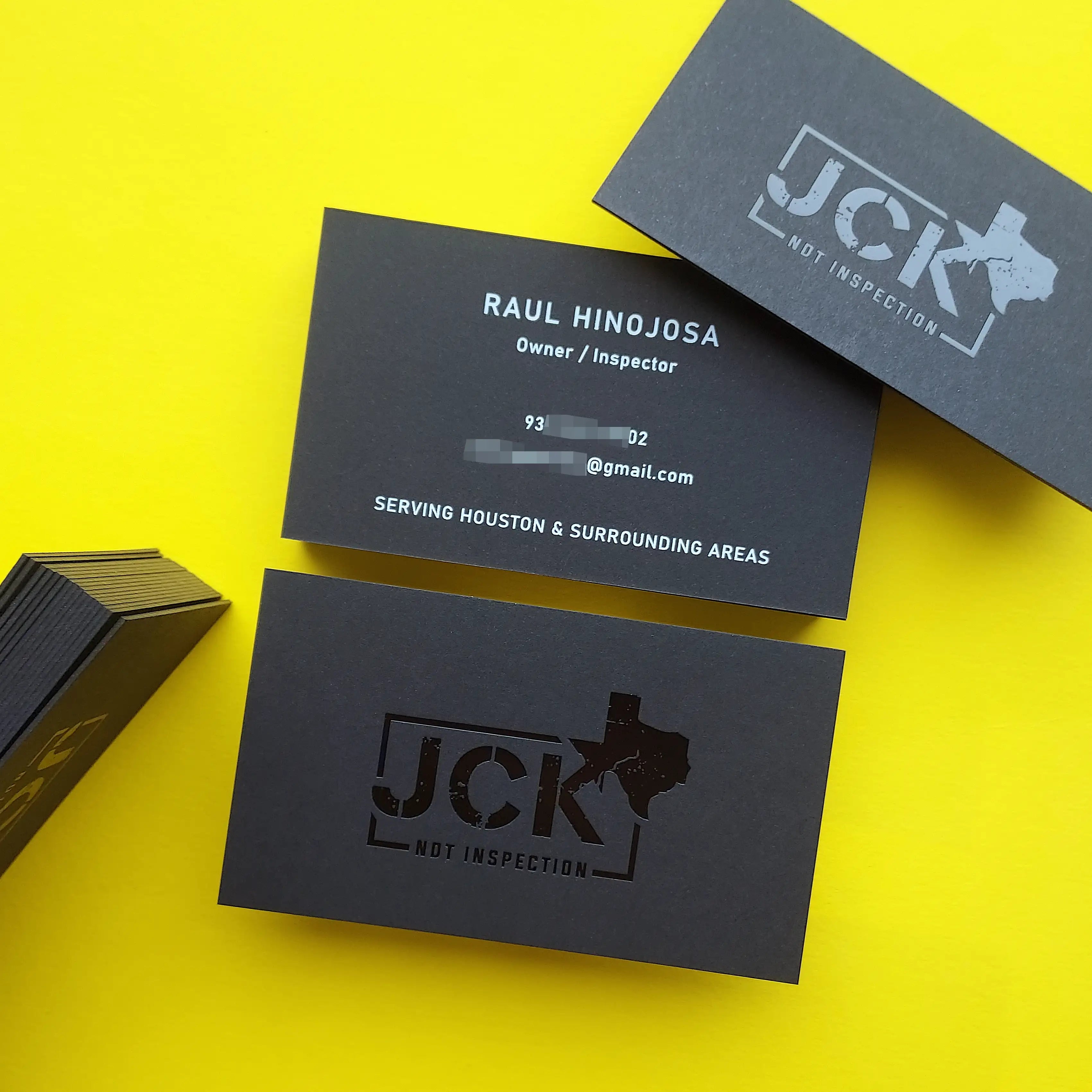 Buy Designer Black Custom Black Business Cards – Signature Identity | OddPlanPrint