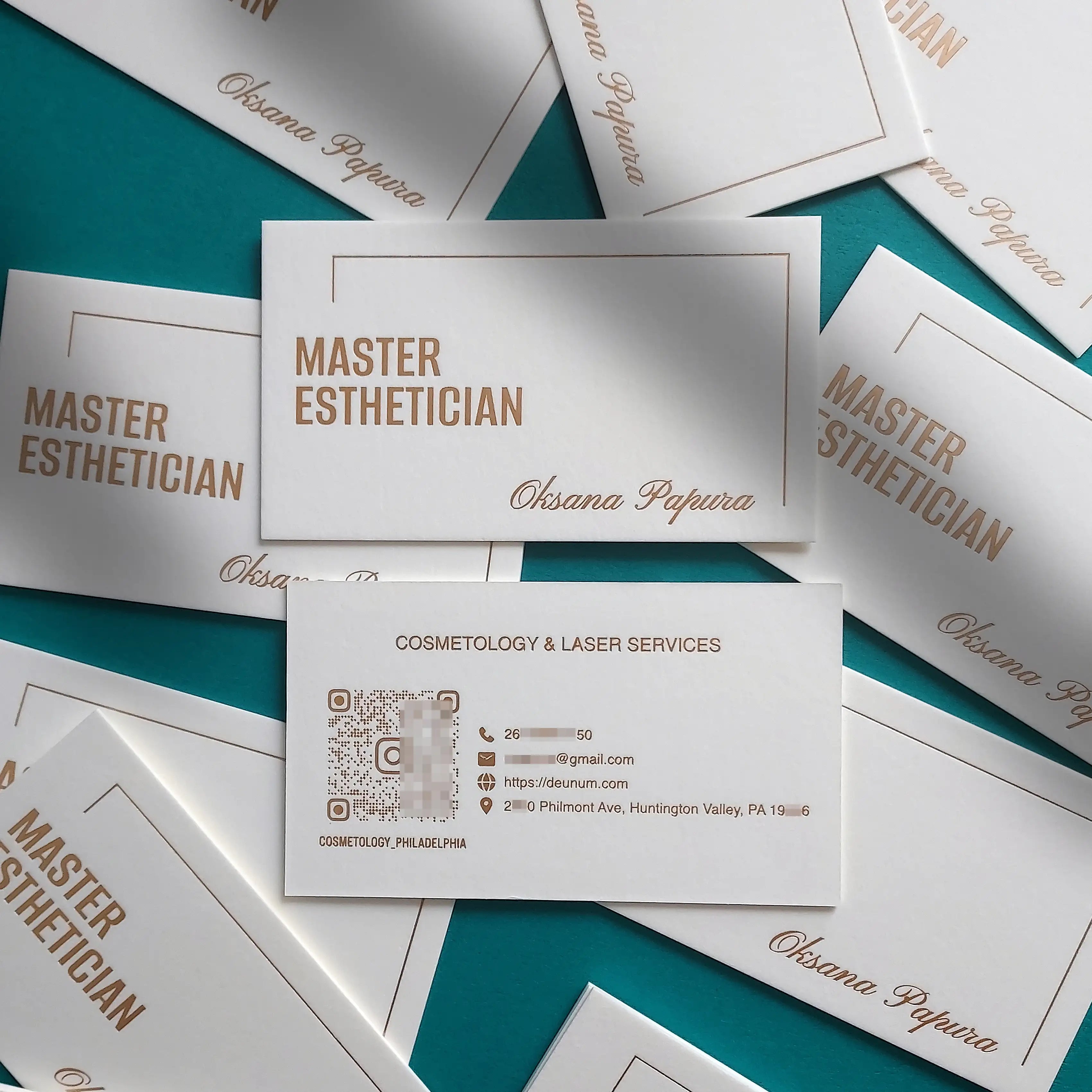 Buy Professional Custom Cotton Business Cards – Crisp Typography | OddPlanPrint