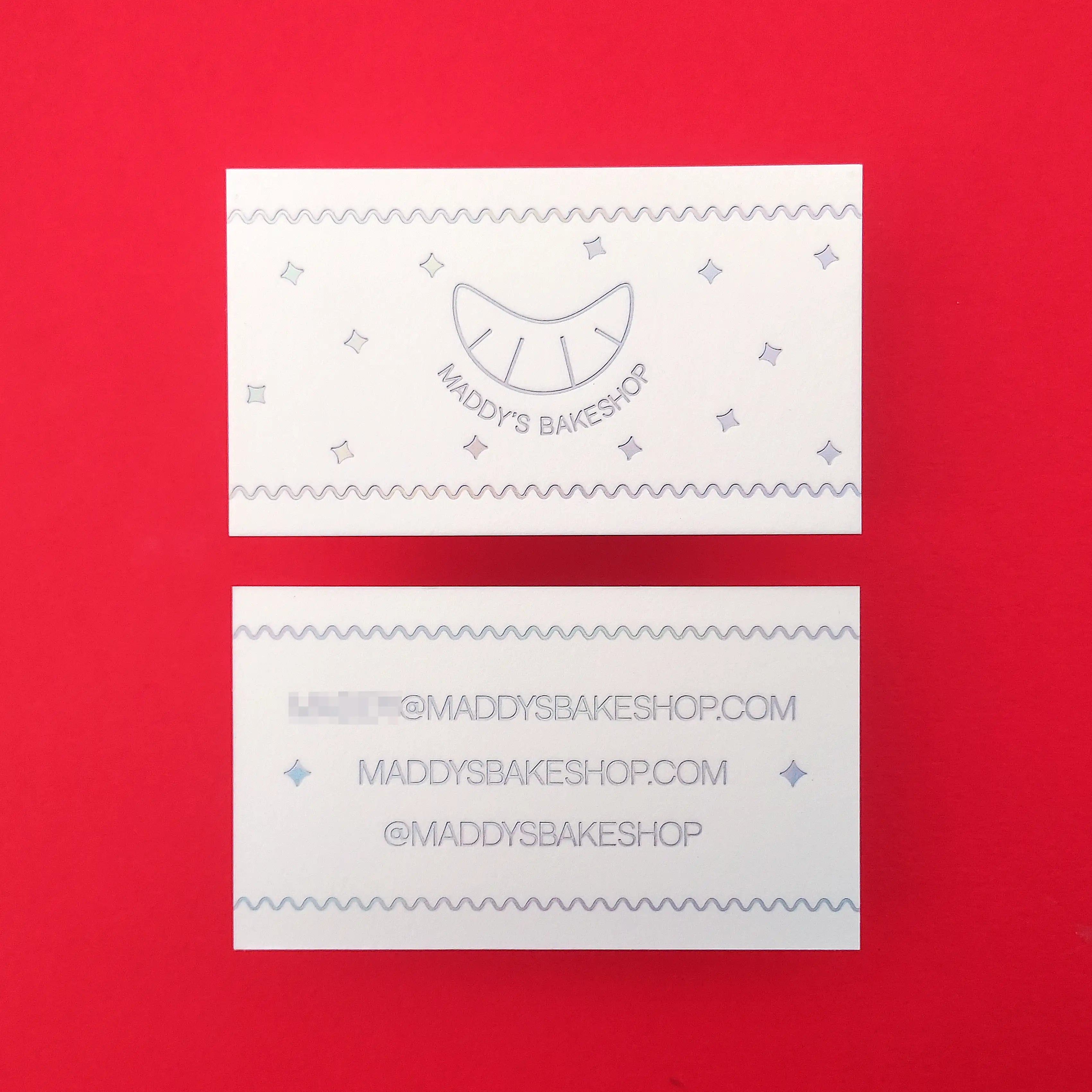 Buy Creative Custom Cotton Business Cards – Duo-Color Finish | OddPlanPrint