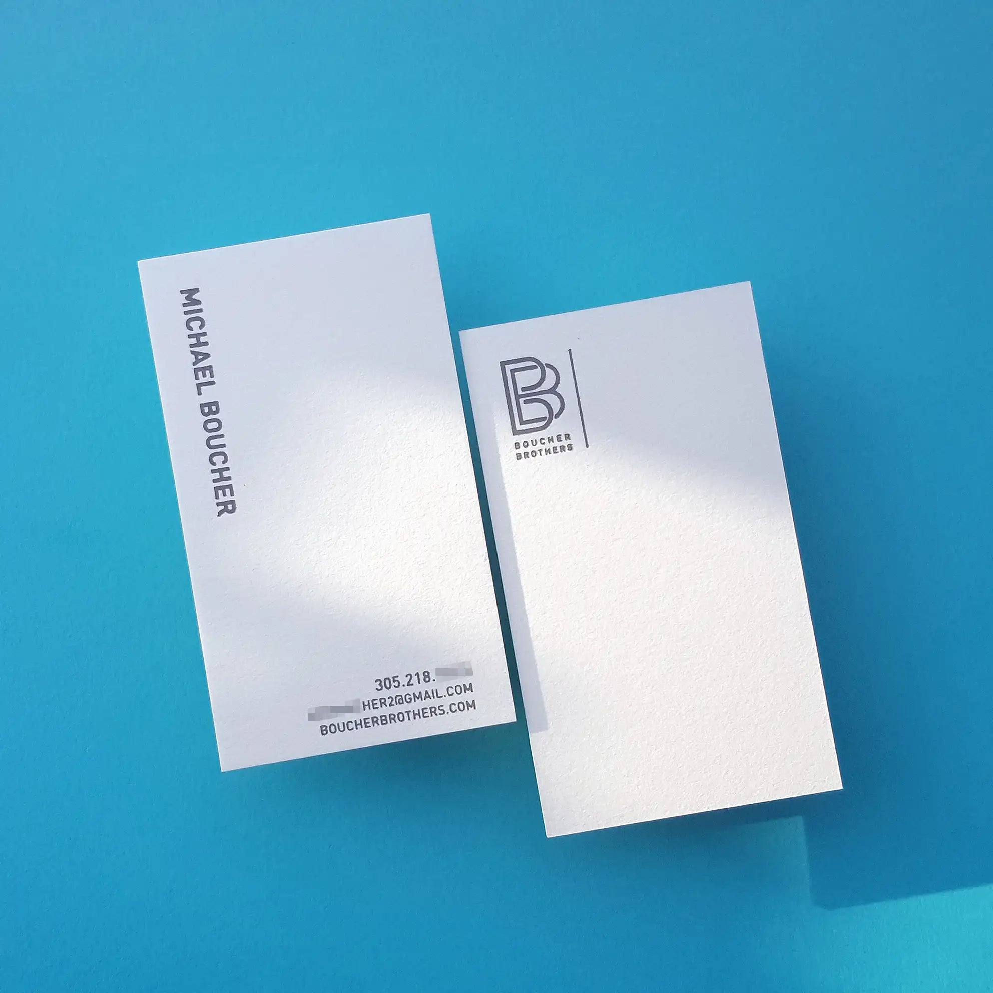 Buy Personalized Logo Custom Cotton Business Cards – Raised Effect | OddPlanPrint