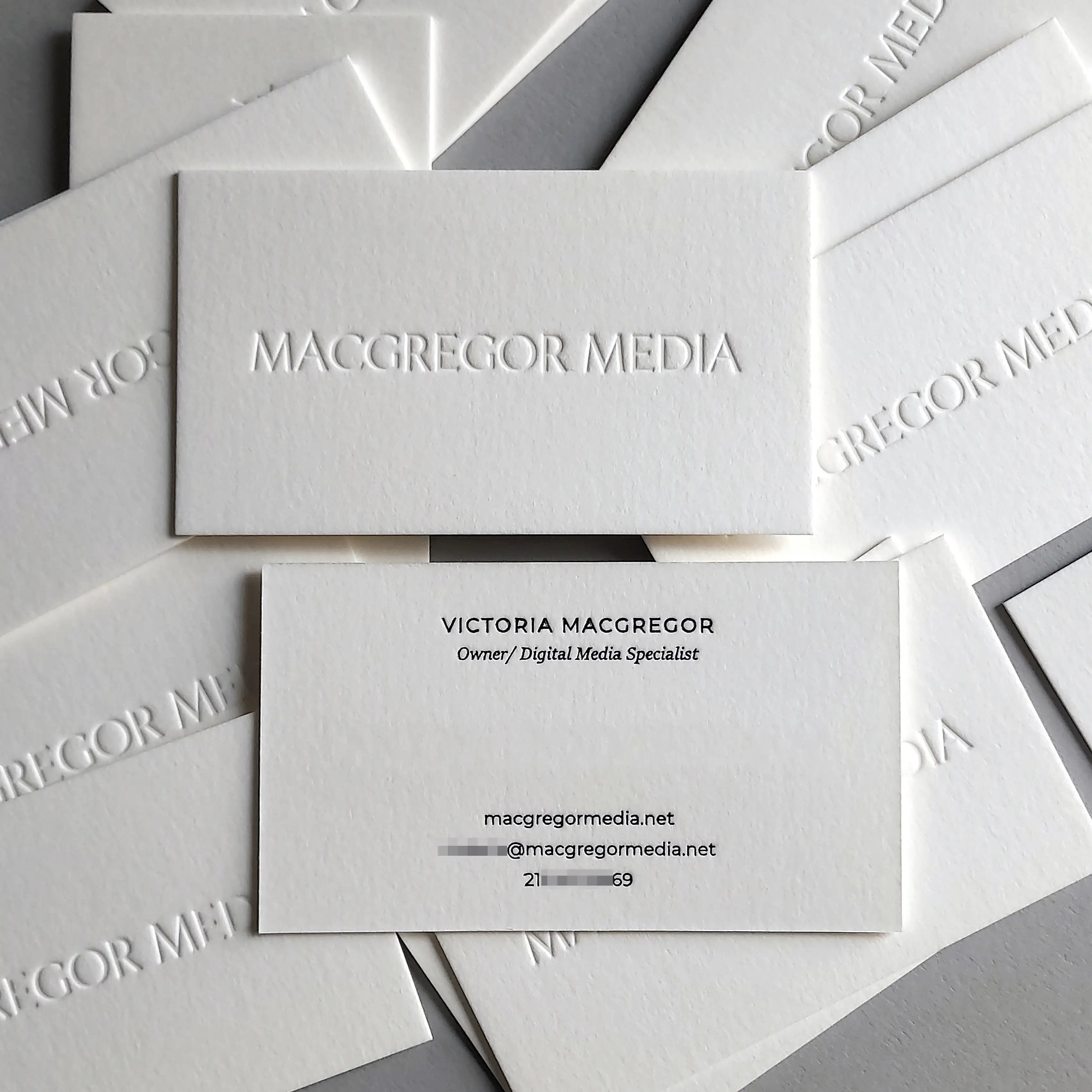 Buy Premium Quality Custom Cotton Business Cards – Artisan Texture | OddPlanPrint