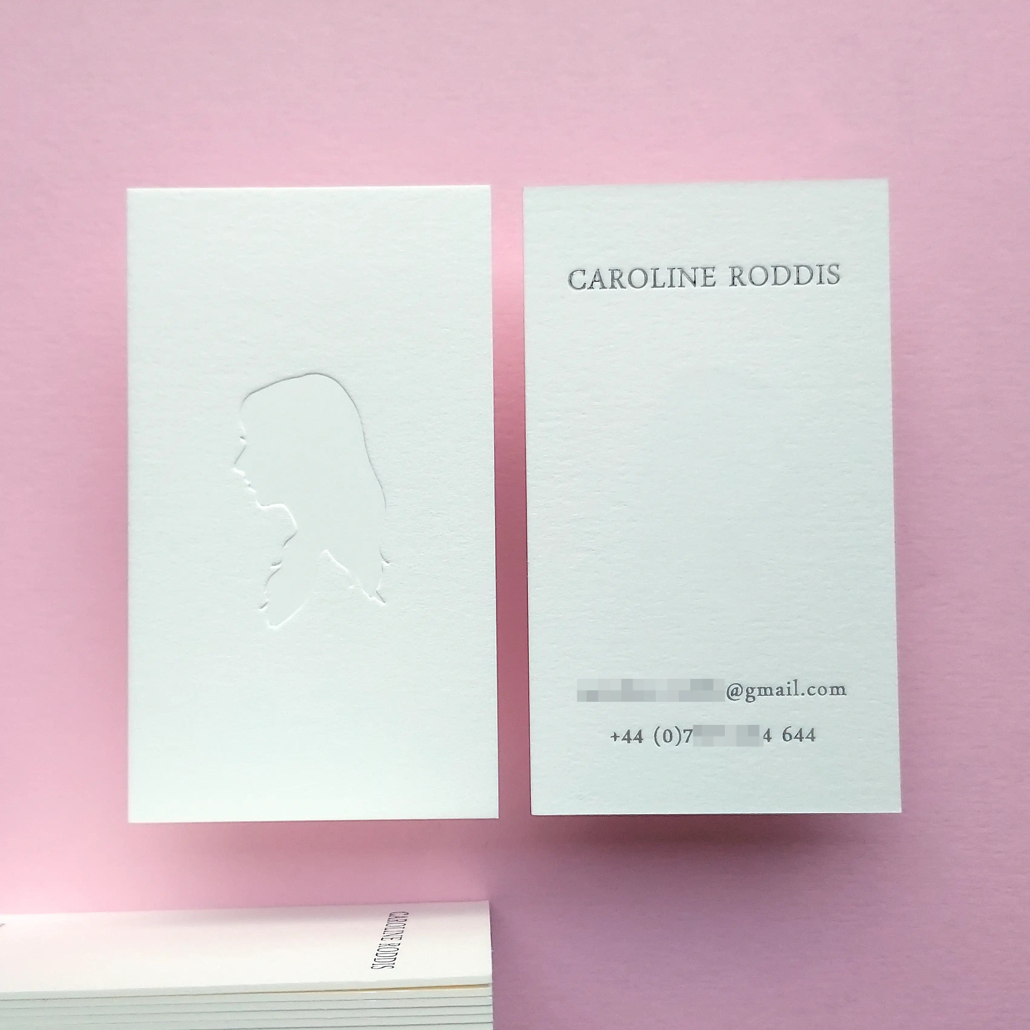 Buy Timeless Custom Cotton Business Cards – Heritage Feel | OddPlanPrint