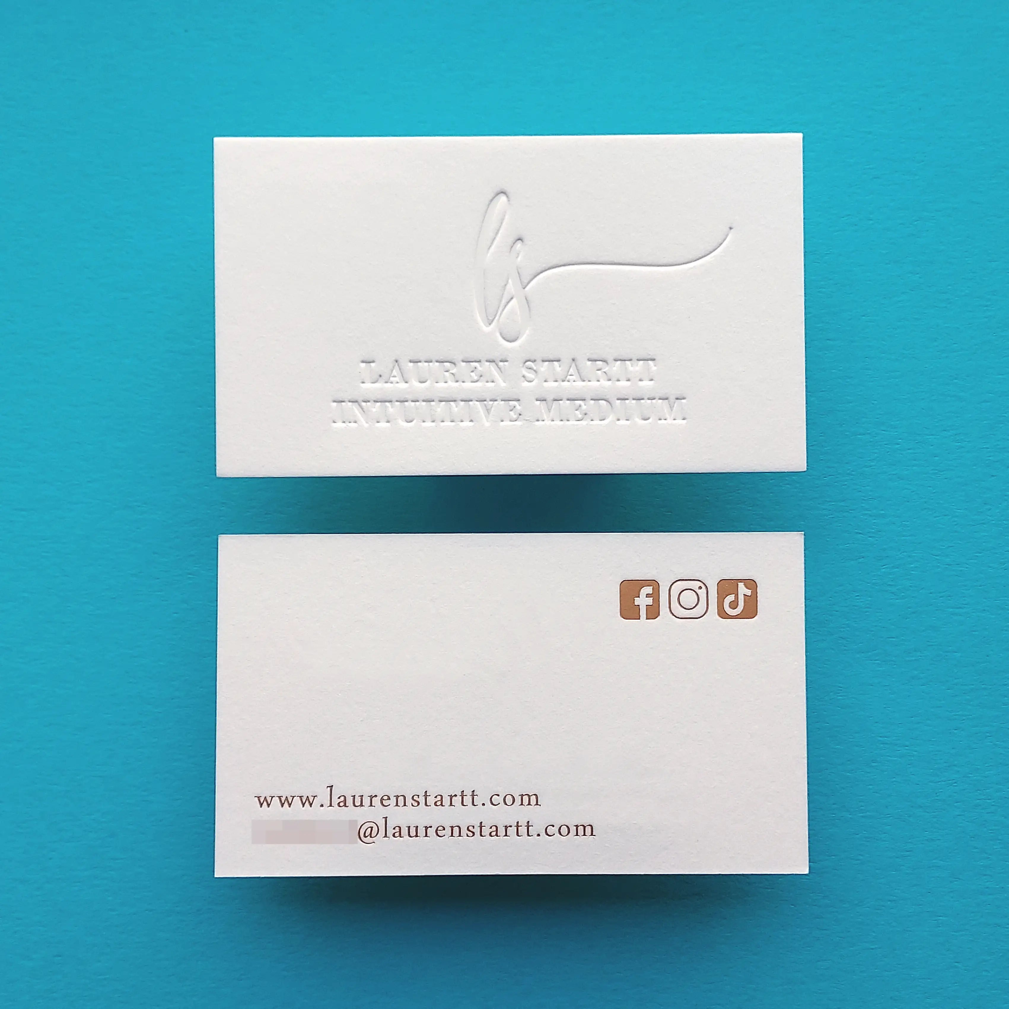 Buy Textured Business Cards – Contemporary Aesthetic | OddPlanPrint