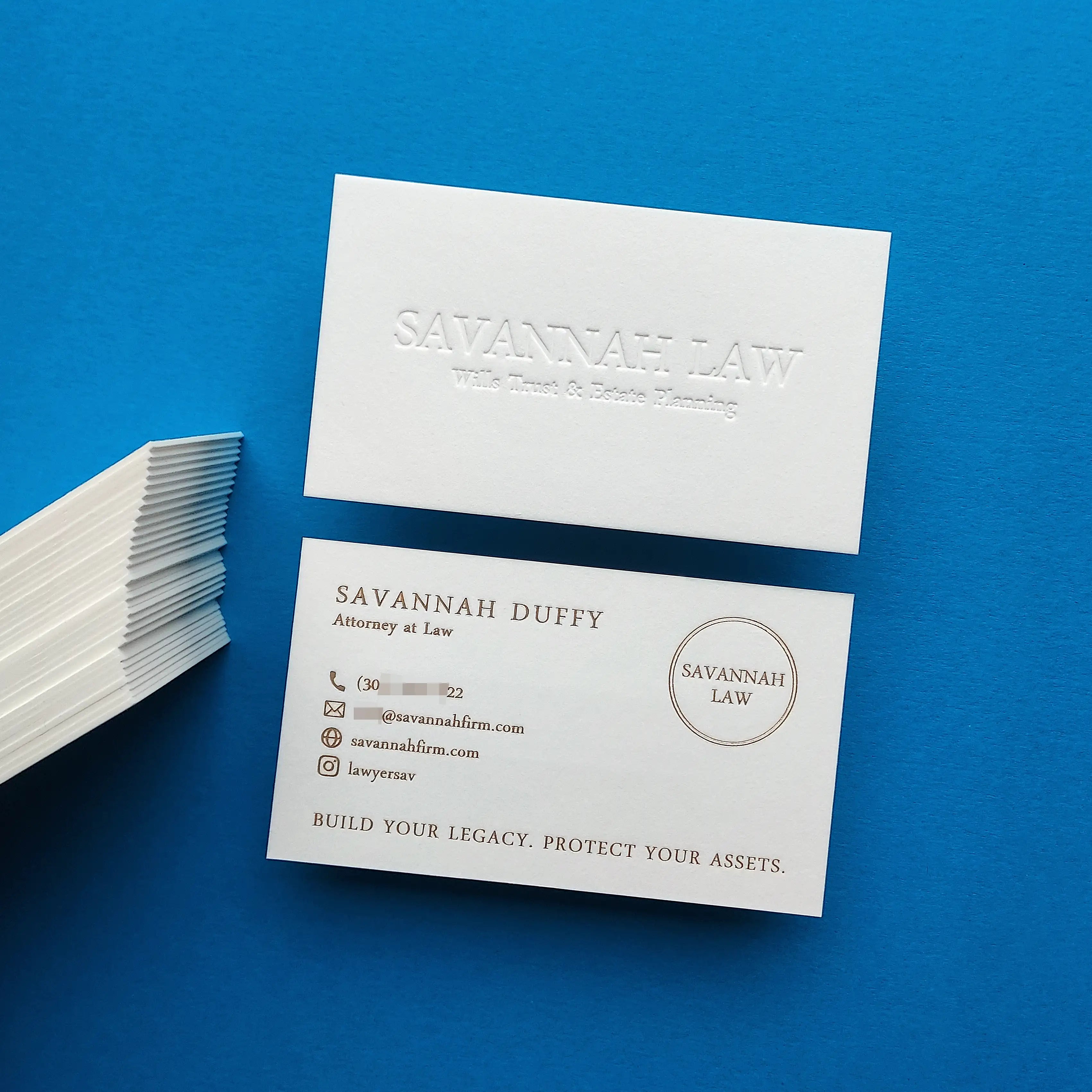 Buy Custom Texture Cards – Minimalist Layout | OddPlanPrint