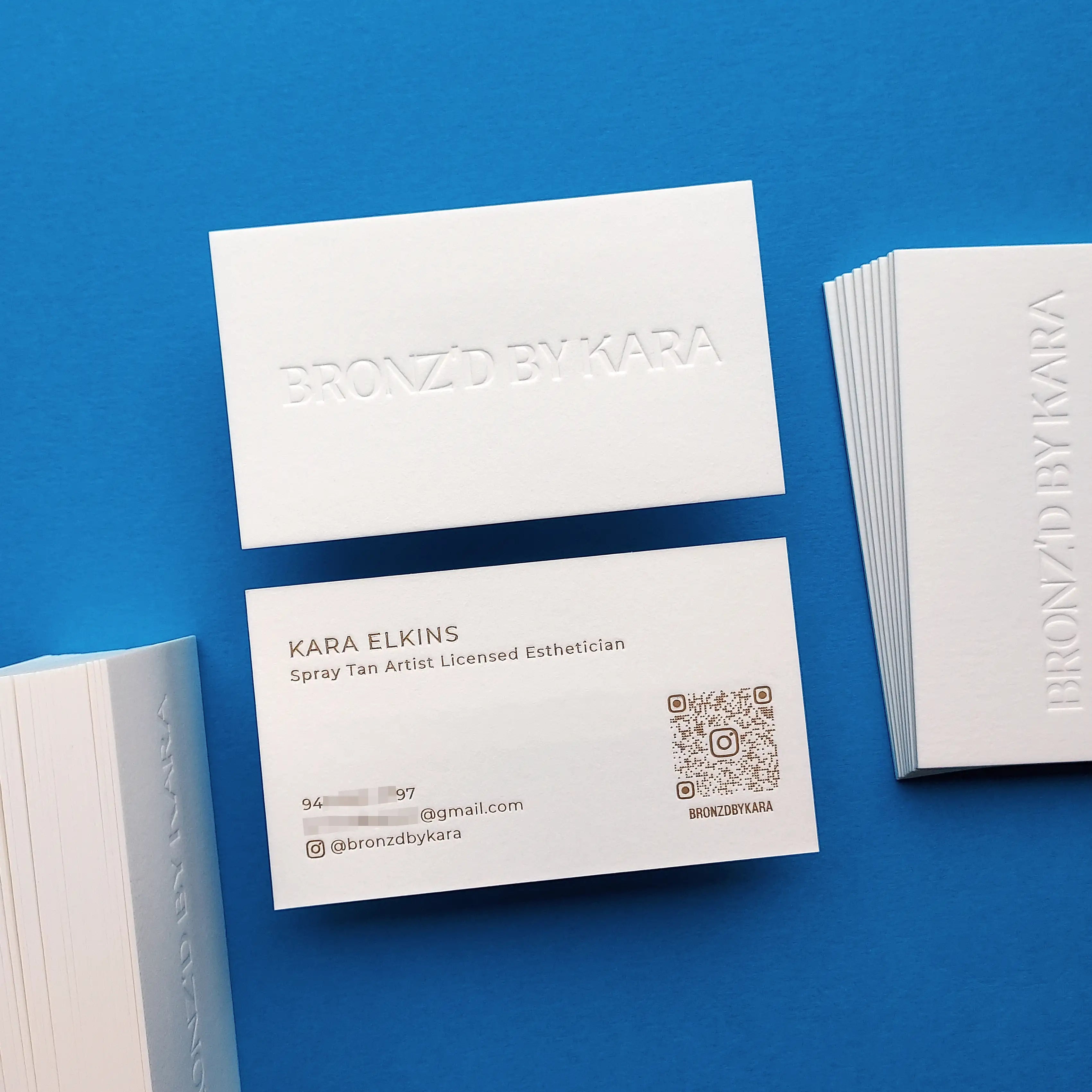 Buy Edge-Foil Business Cards – Eco-Friendly Paper | OddPlanPrint