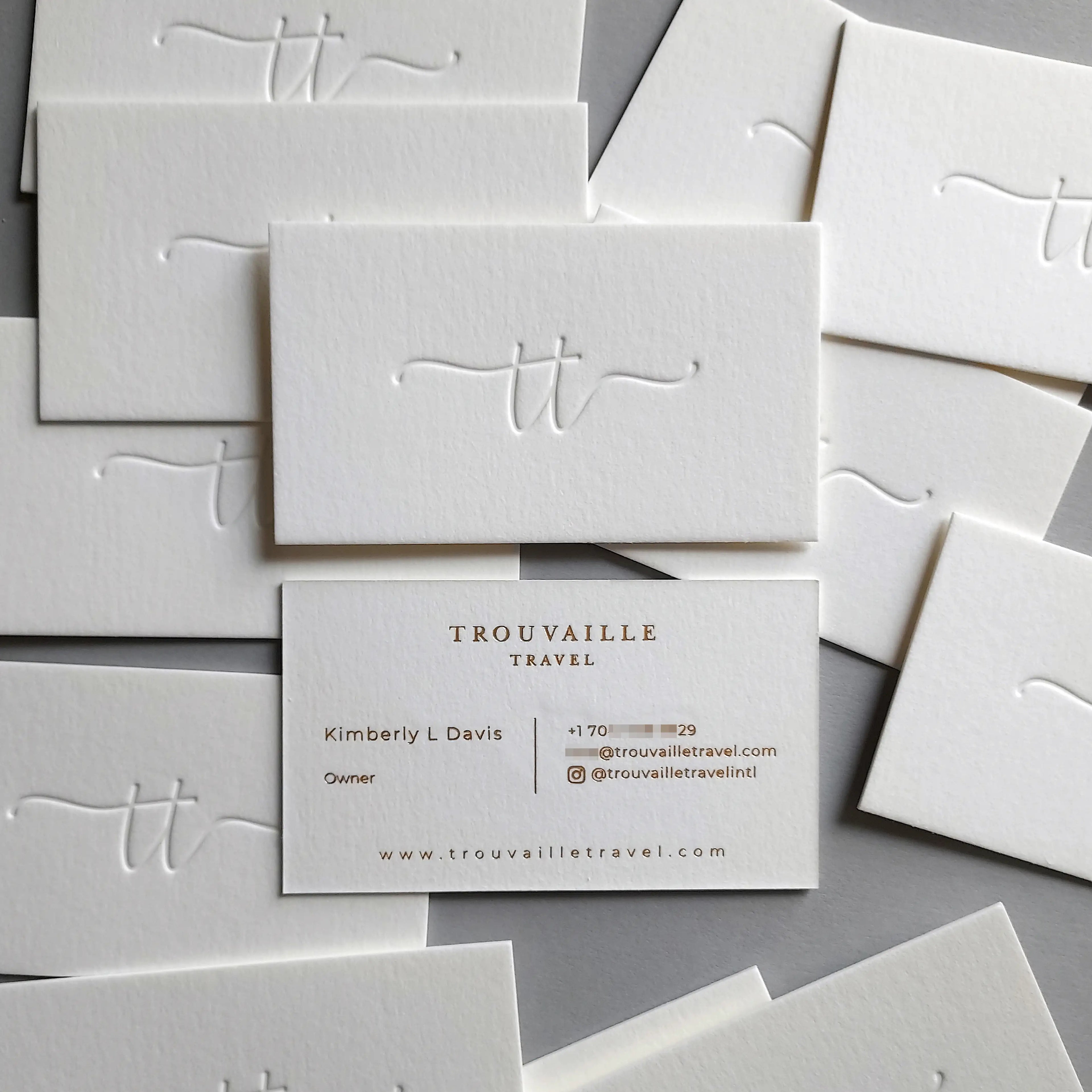 Buy Personalized Detail Custom Cotton Business Cards – User-Specific | OddPlanPrint