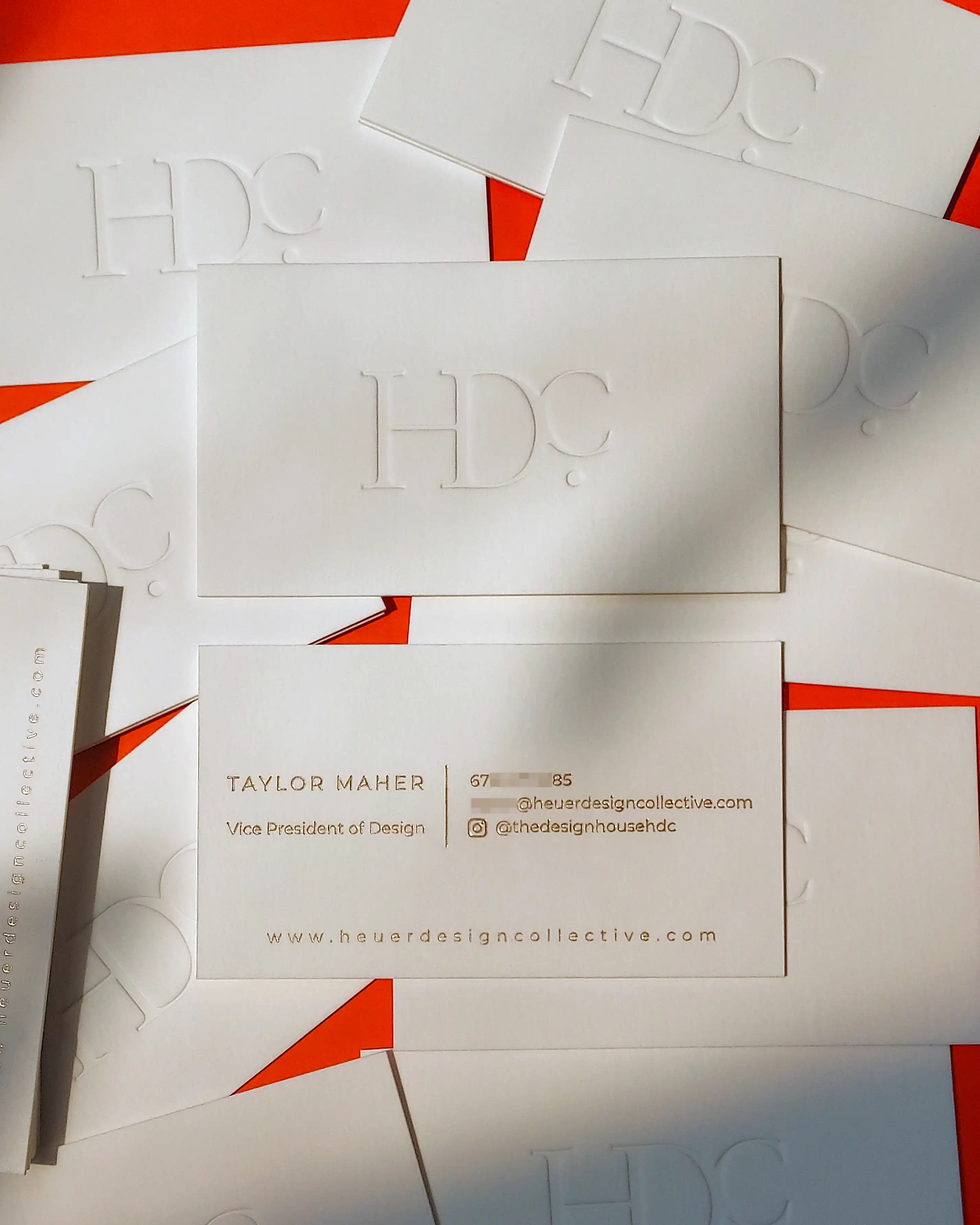 Buy Textured Business Cards – Double-Sided Print | OddPlanPrint