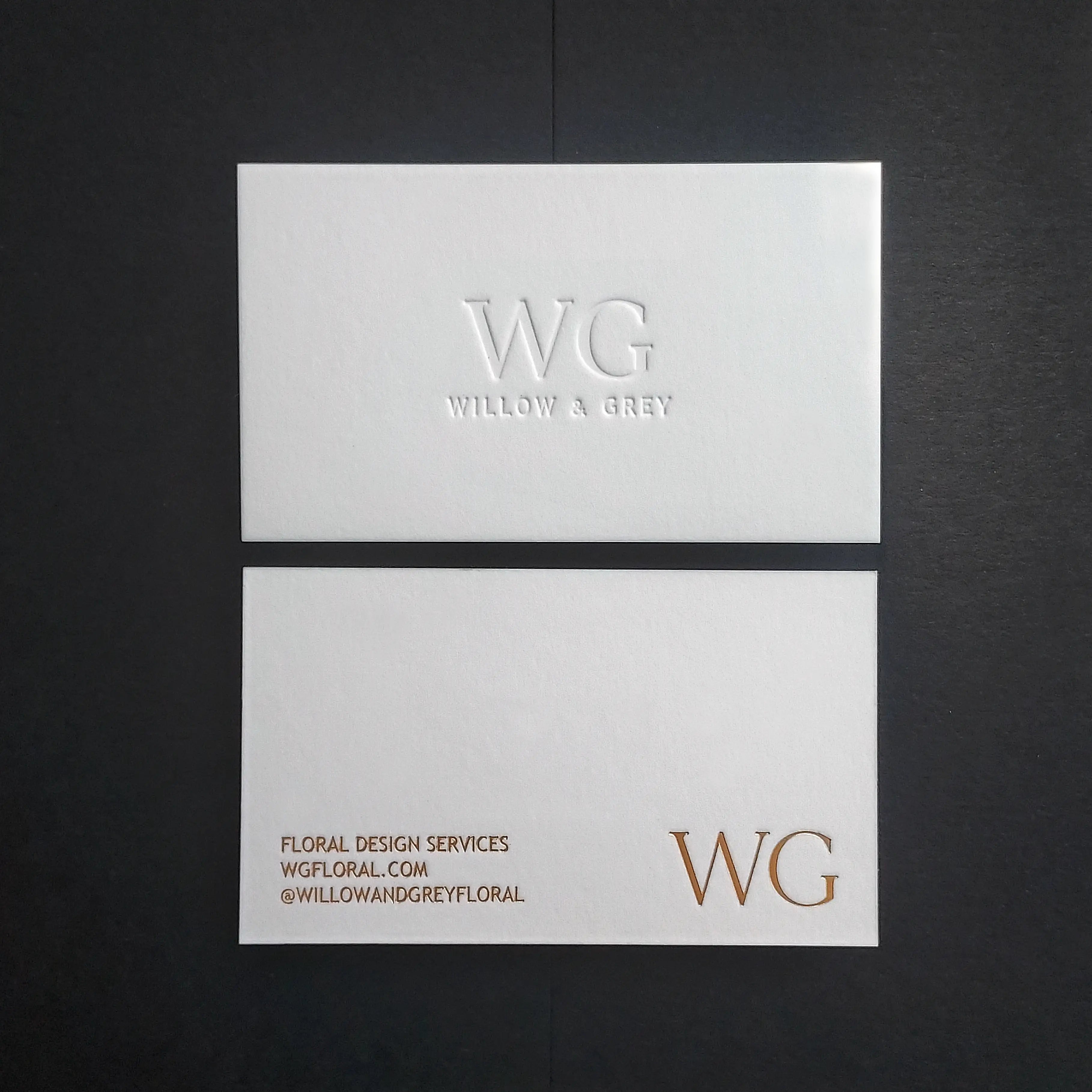 Buy Edge-Foil Business Cards – Artist-Grade Finish | OddPlanPrint