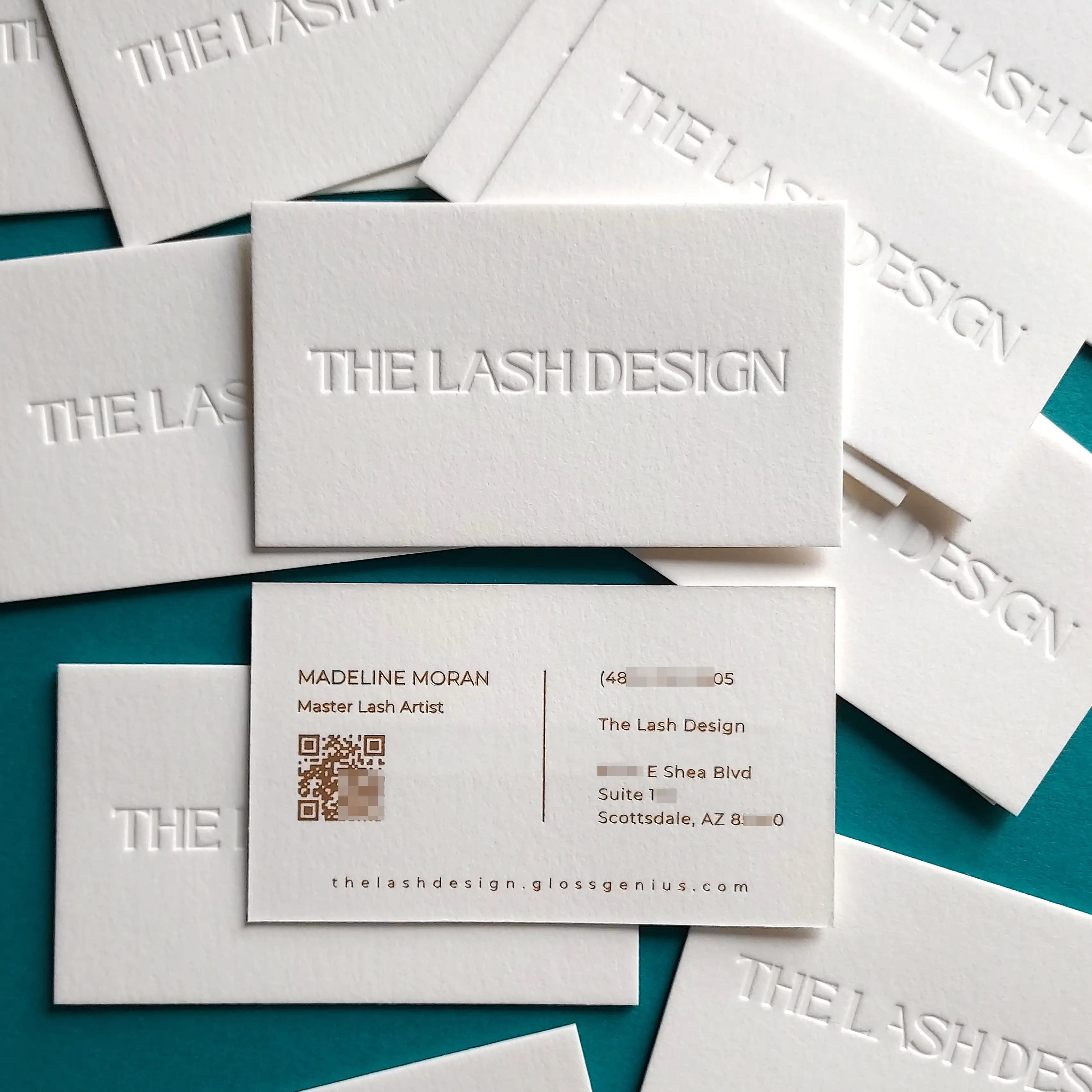 Buy Thick Cotton Business Cards – Double-Sided Print | OddPlanPrint