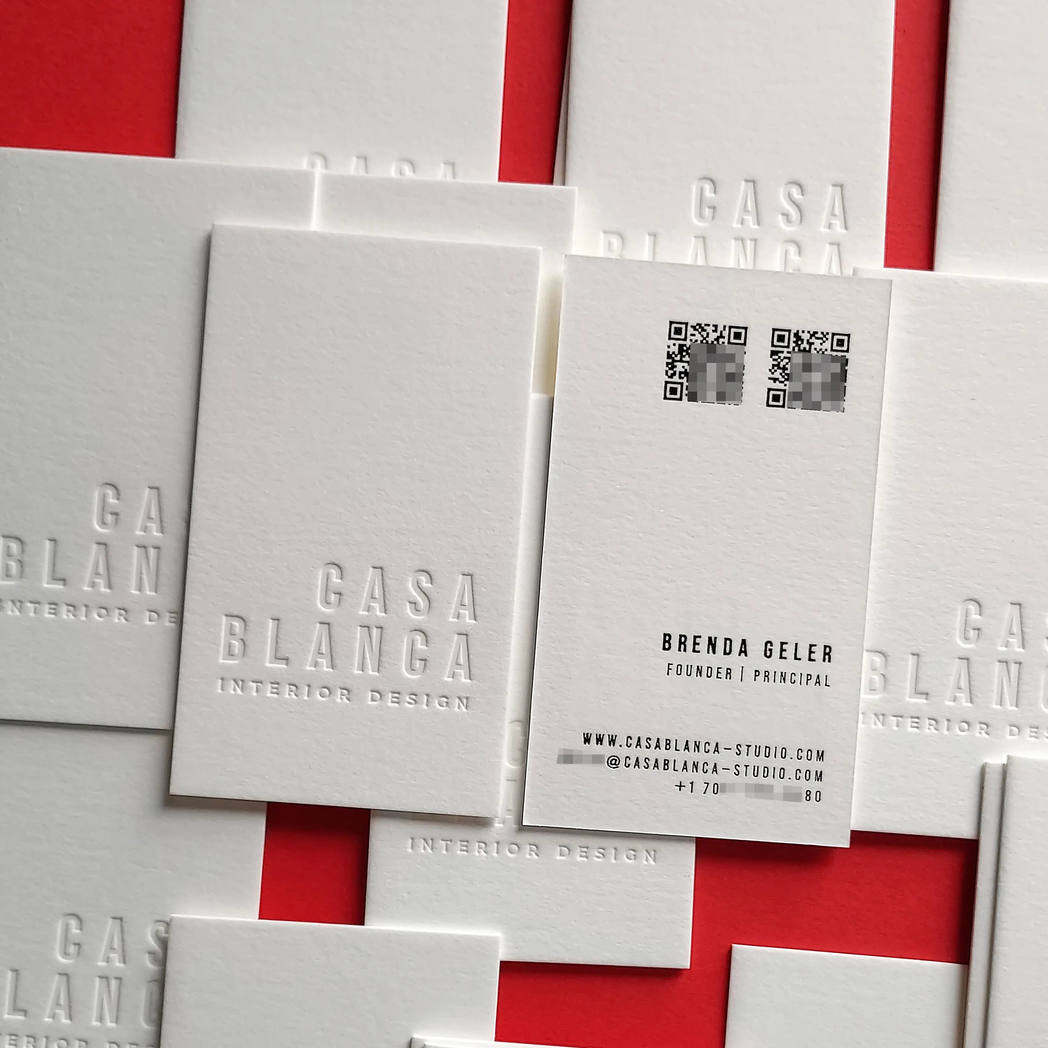 Buy Metallic Accent Custom Cotton Business Cards – Luxury Edge | OddPlanPrint