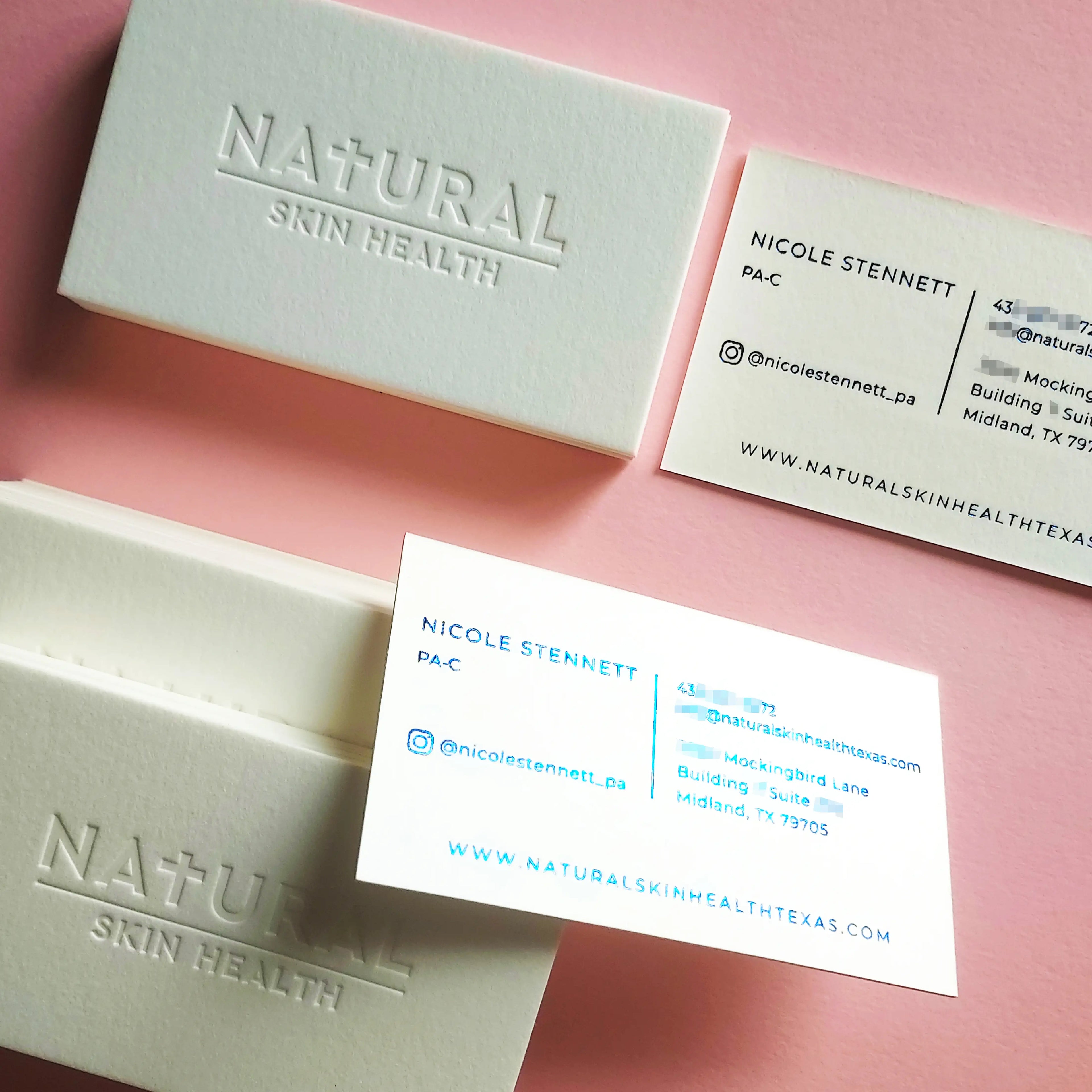 Buy Bold Identity Cards – Modern Typography | OddPlanPrint