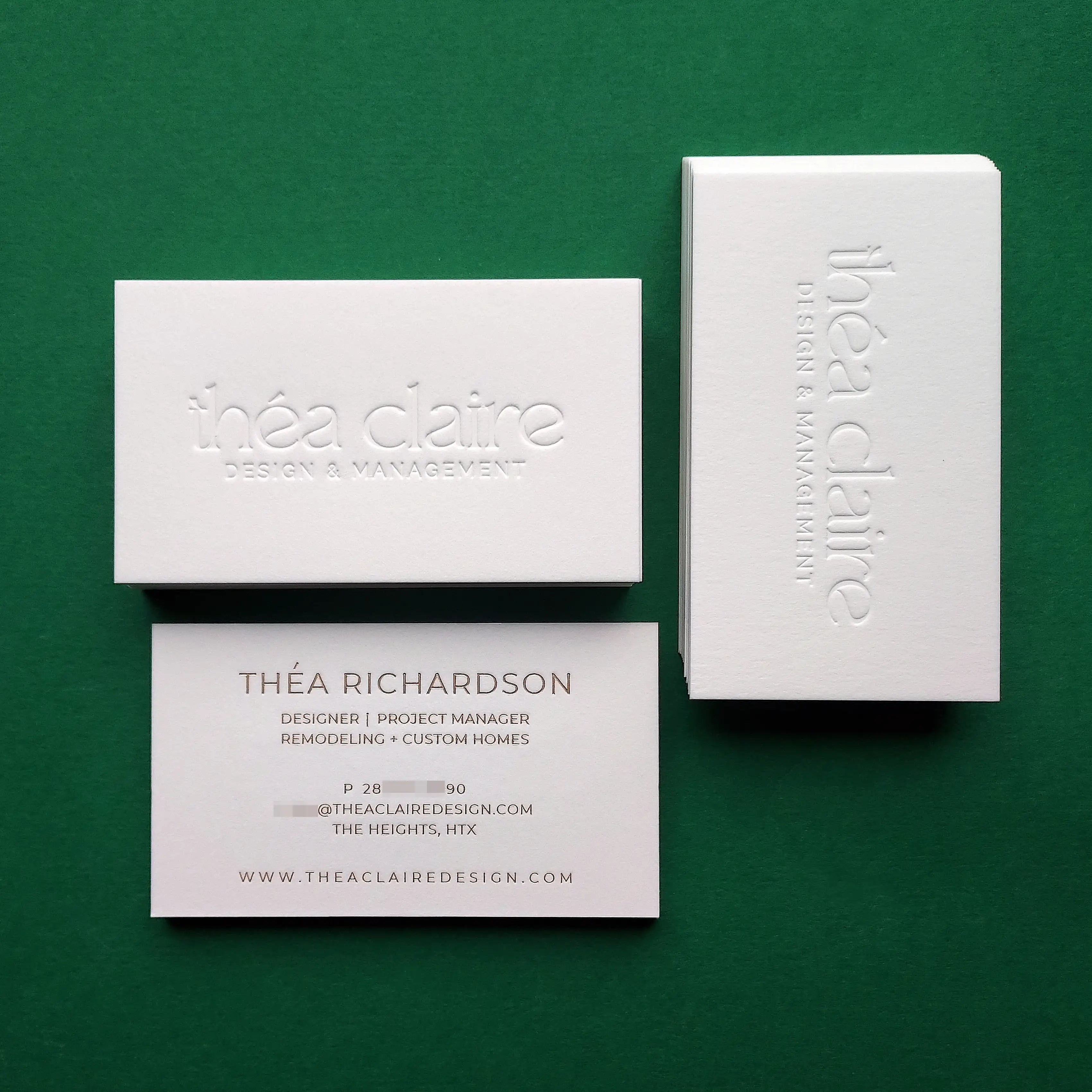 Buy Artisan Business Cards – Rich Texture Surface | OddPlanPrint