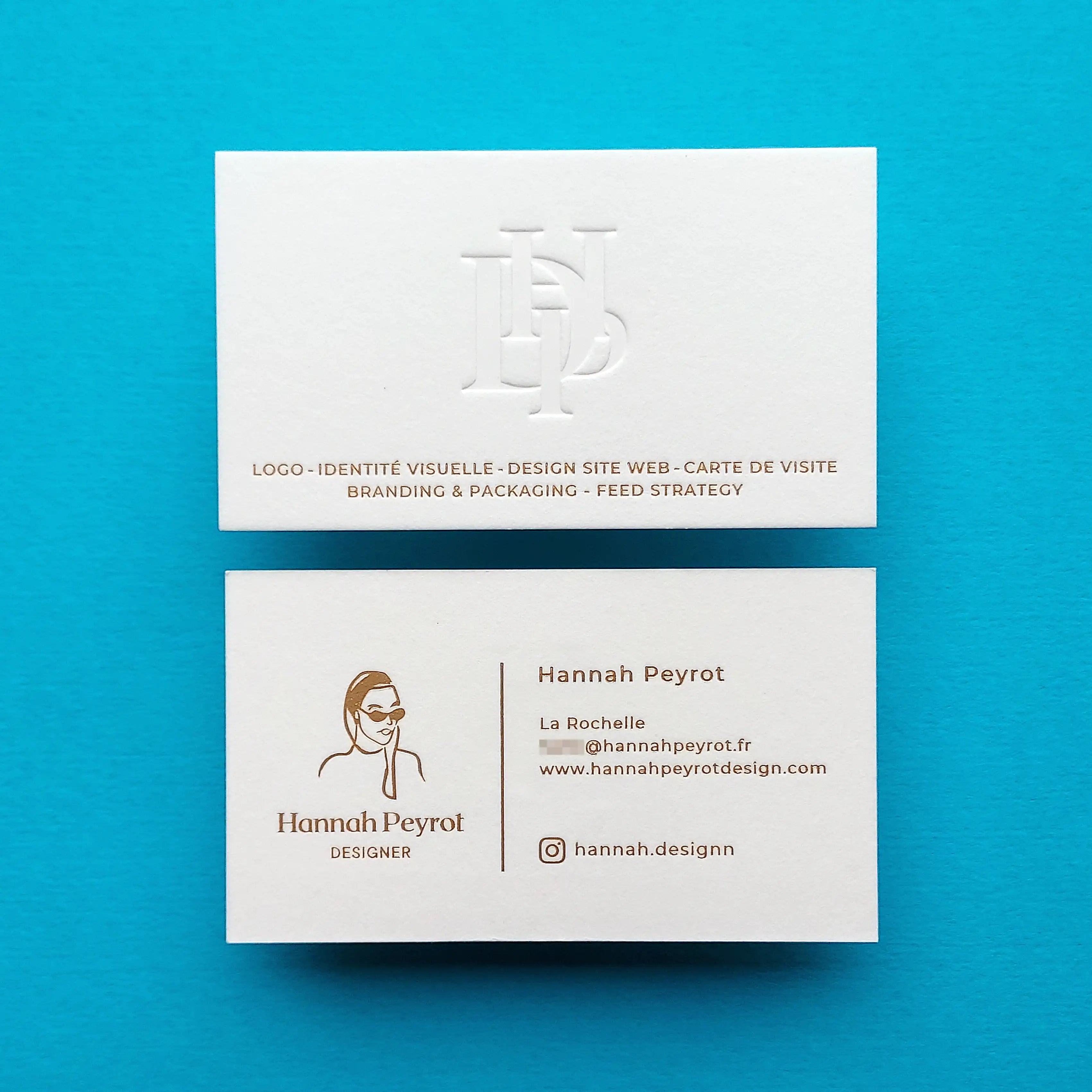 Buy Brand Focused Custom Cotton Business Cards – Tailored Content | OddPlanPrint
