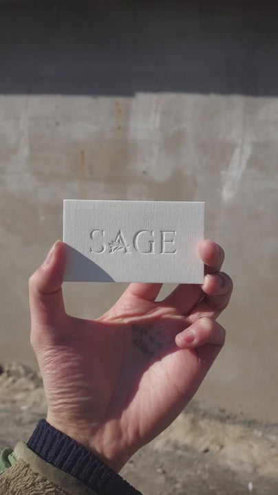 Order Foil Stamped Cards – Visual Impact Layout | OddPlanPrint