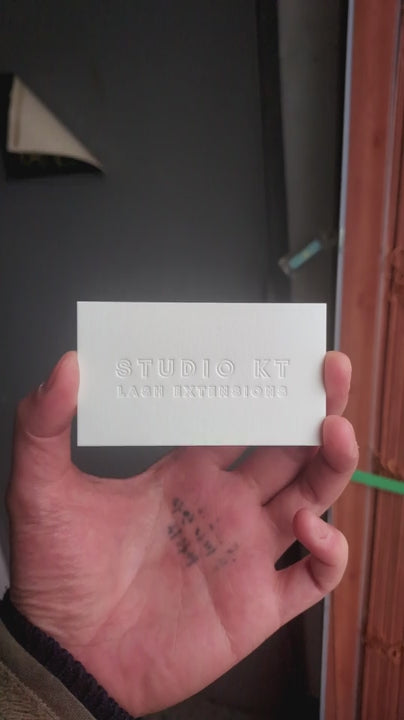 Buy Earth-Friendly Custom Cotton Business Cards – Sustainable Design | OddPlanPrint