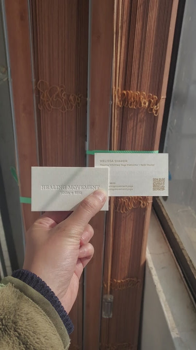 Buy Special Texture Custom Cotton Business Cards – Visual Appeal | OddPlanPrint