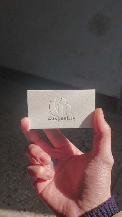 Buy Soft Feel Custom Cotton Business Cards – Warm Texture | OddPlanPrint