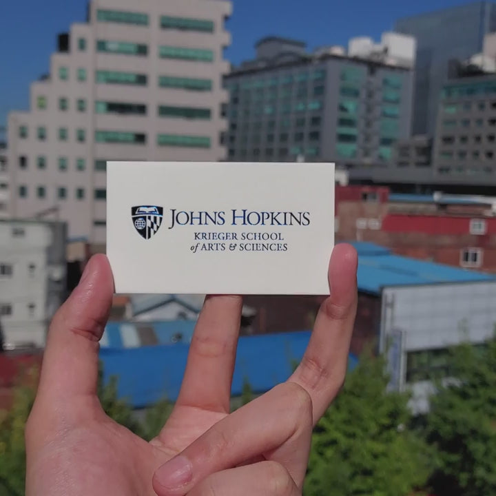 Buy Heavy Stock Custom Cotton Business Cards – Double Thickness | OddPlanPrint