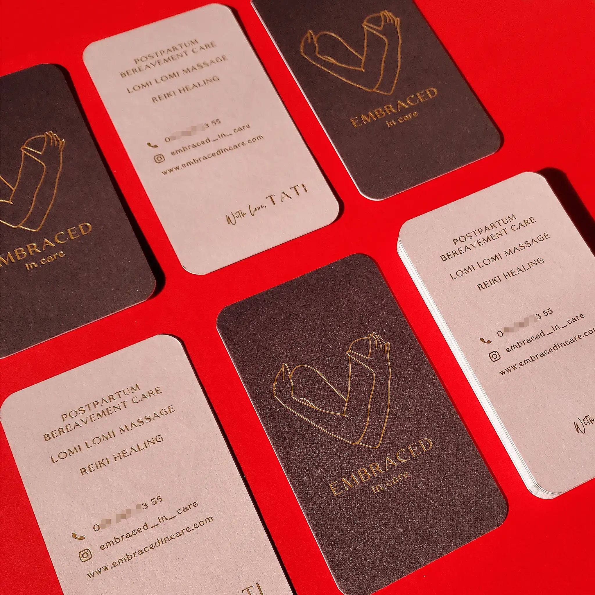 Buy Personalized Rounded Corner Business Cards – Fast Turnaround Time | OddPlanPrint