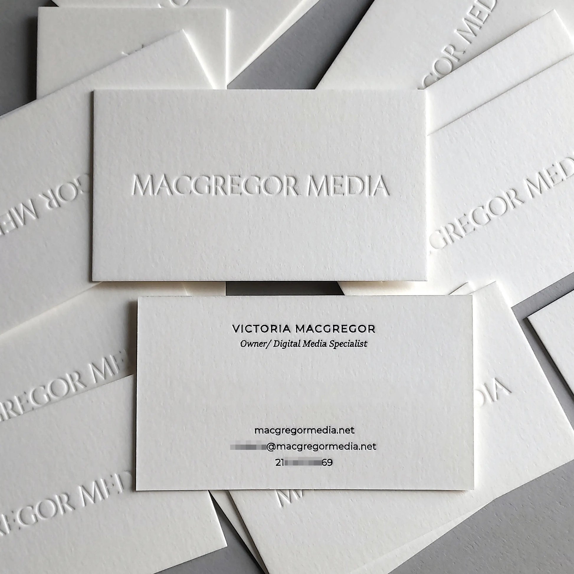 Buy Signature Design Cards – Subtle Texture Look | OddPlanPrint