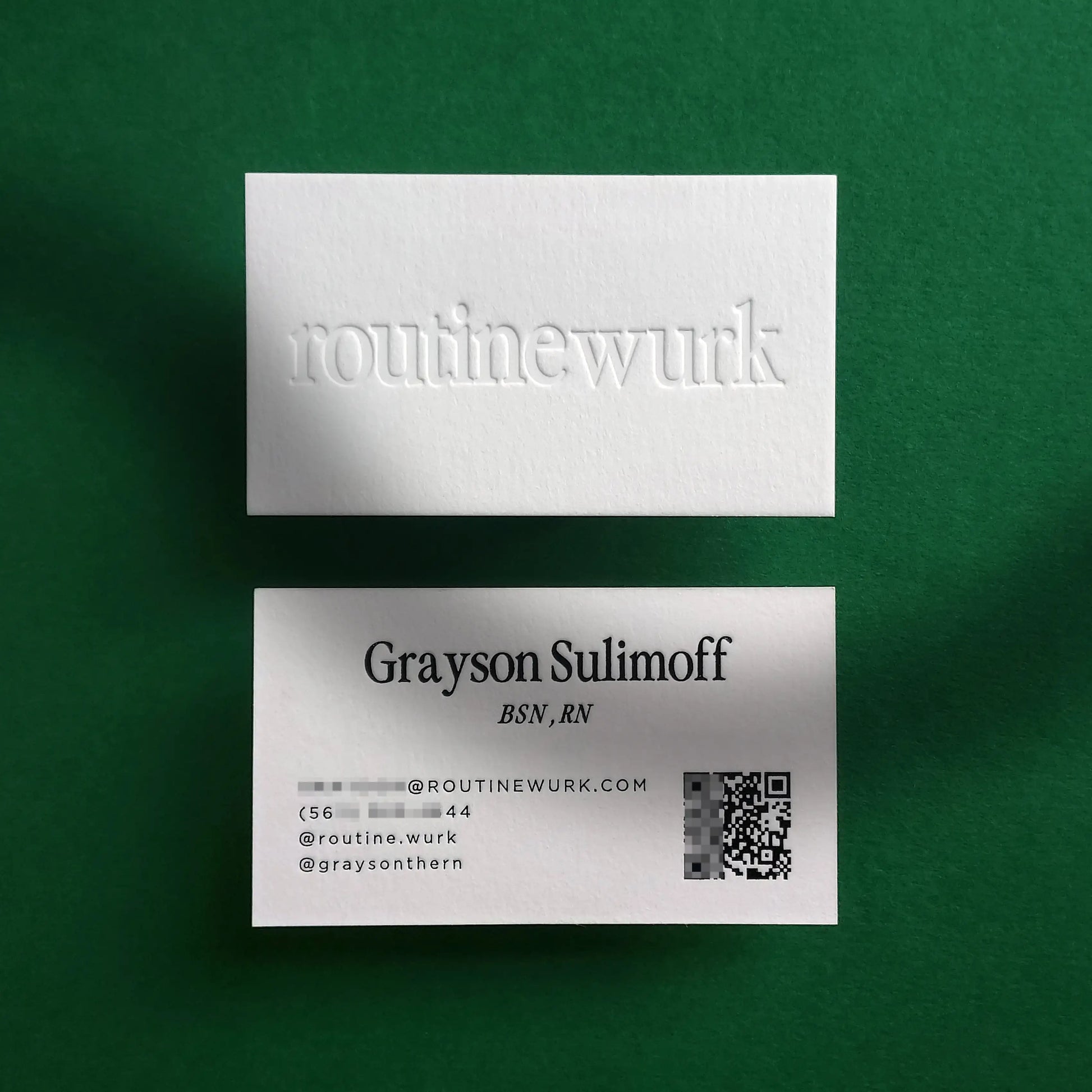 Buy Luxury Business Cards – Personalized Layout | OddPlanPrint
