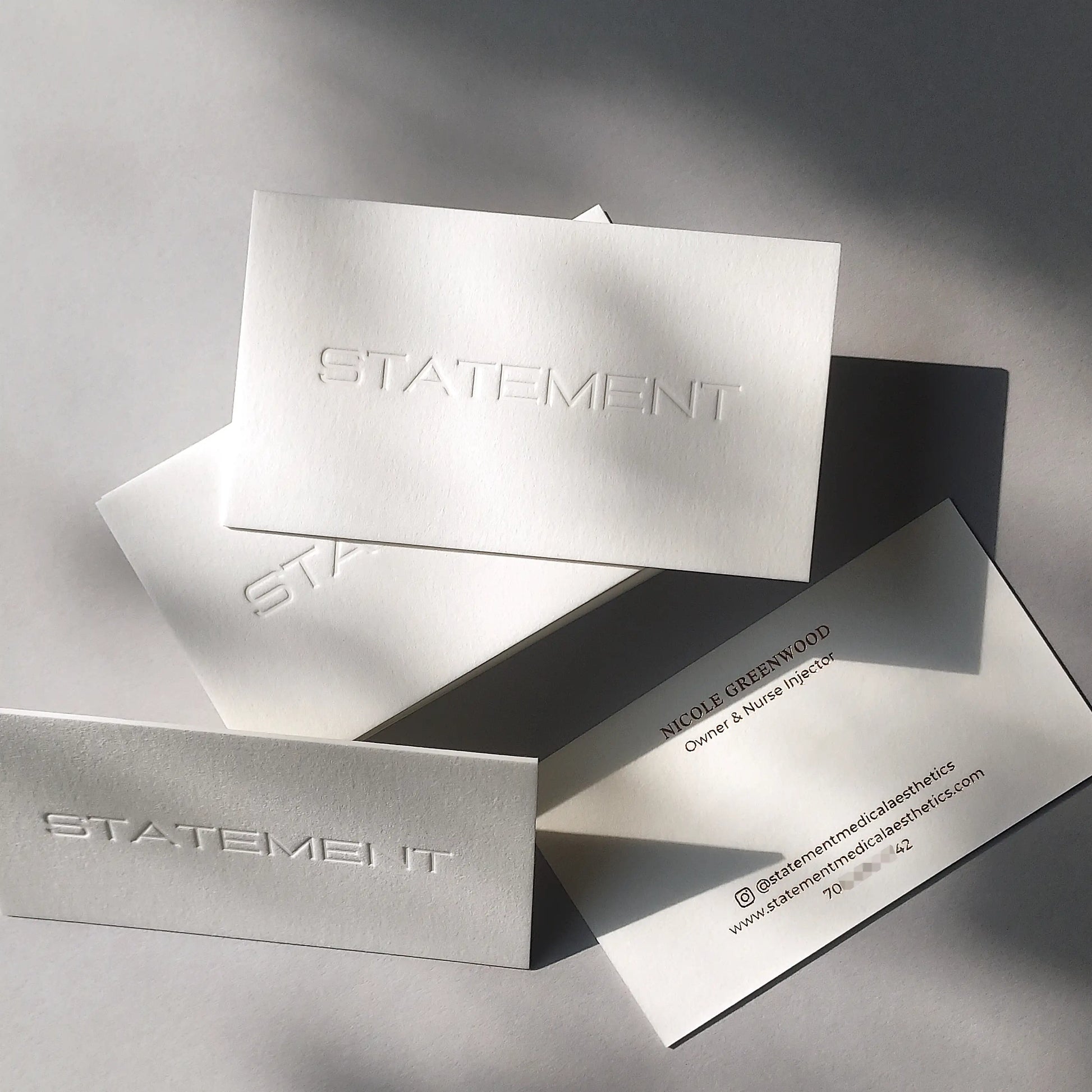Buy Deep Impression Cards – Custom Logo Printing | OddPlanPrint