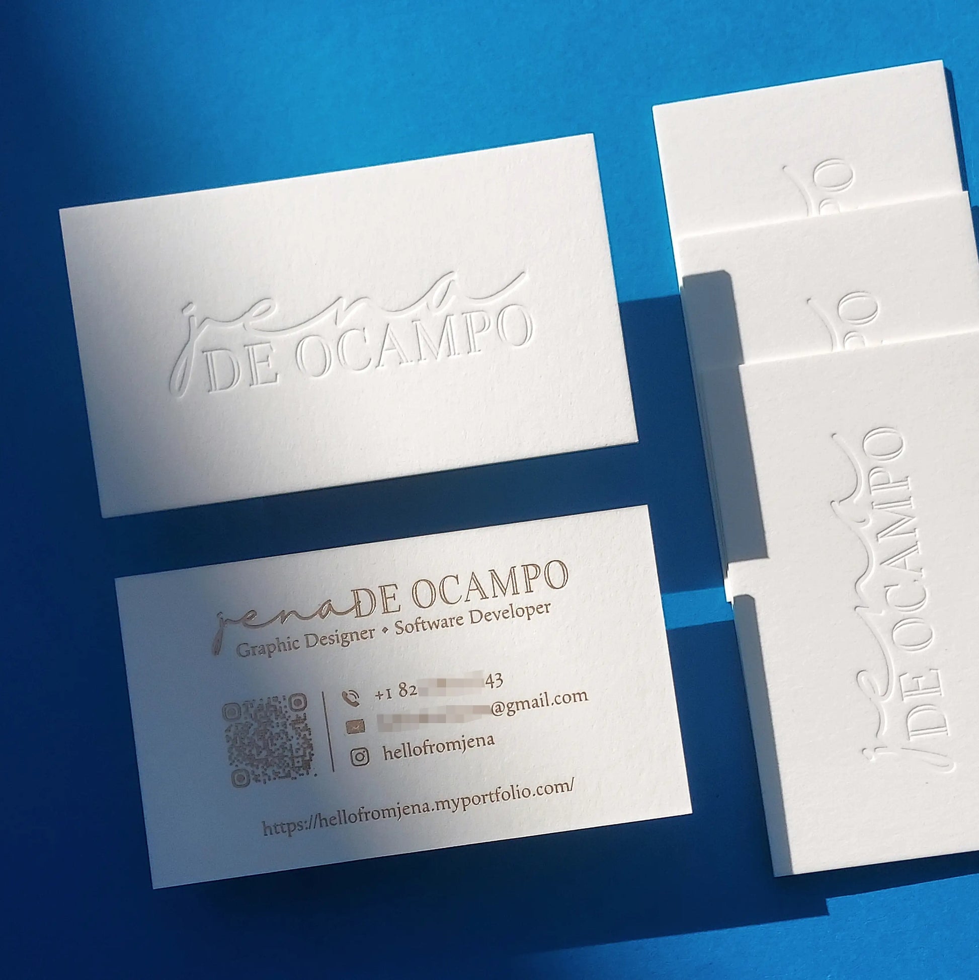 Buy Signature Design Cards – Blind Impression Design | OddPlanPrint