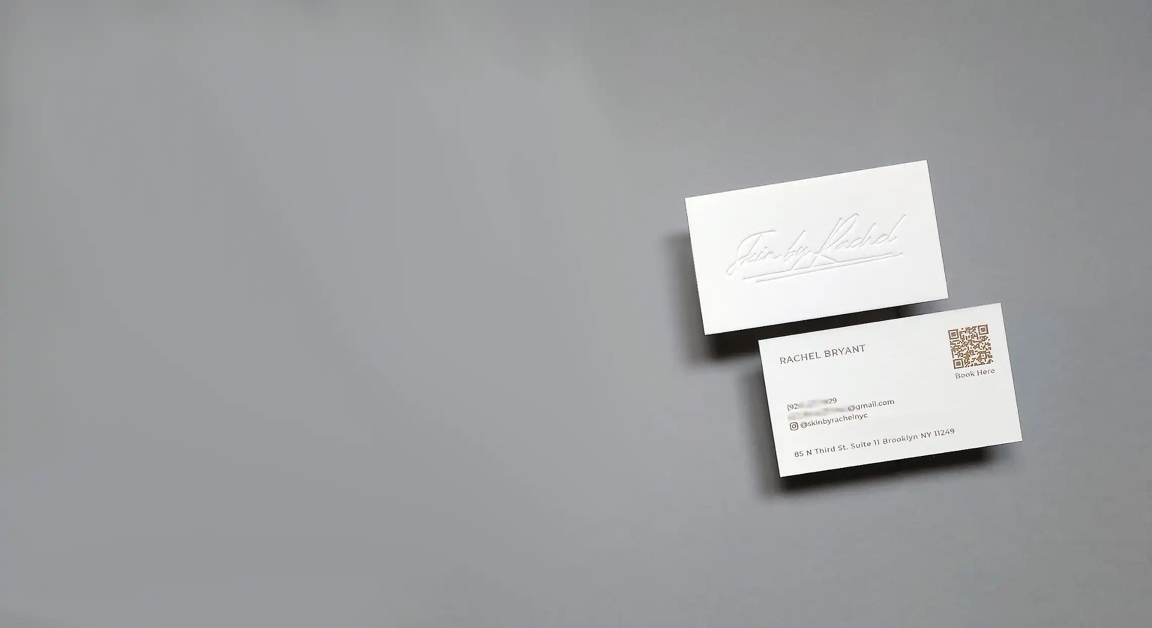Buy Textured Deboss Business Cards – Double-Sided Print | OddPlanPrint