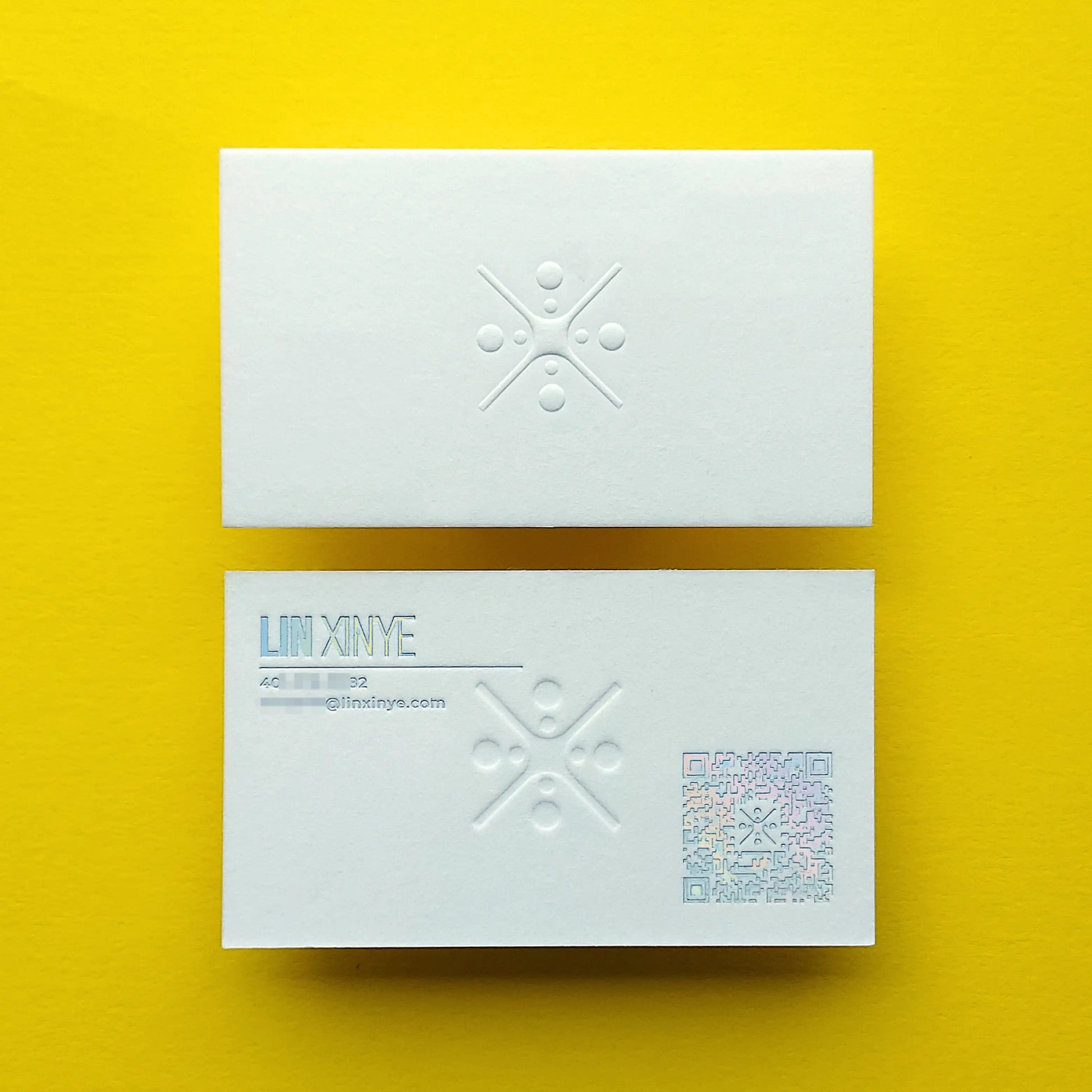 Buy Boutique Embossed Business Cards – Rounded Corners | OddPlanPrint