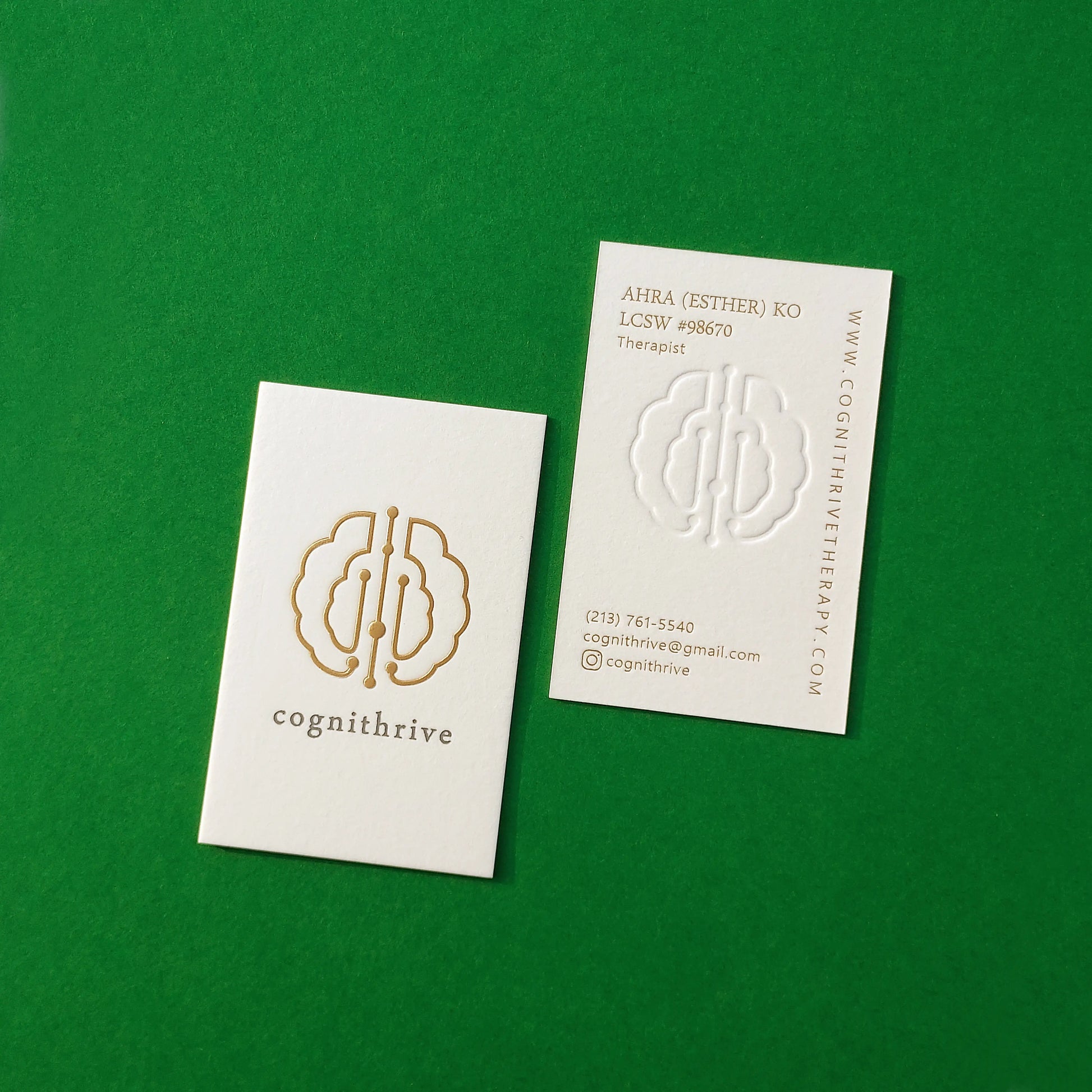 Buy Designer Embossed Business Cards – Contemporary Emboss Art | OddPlanPrint