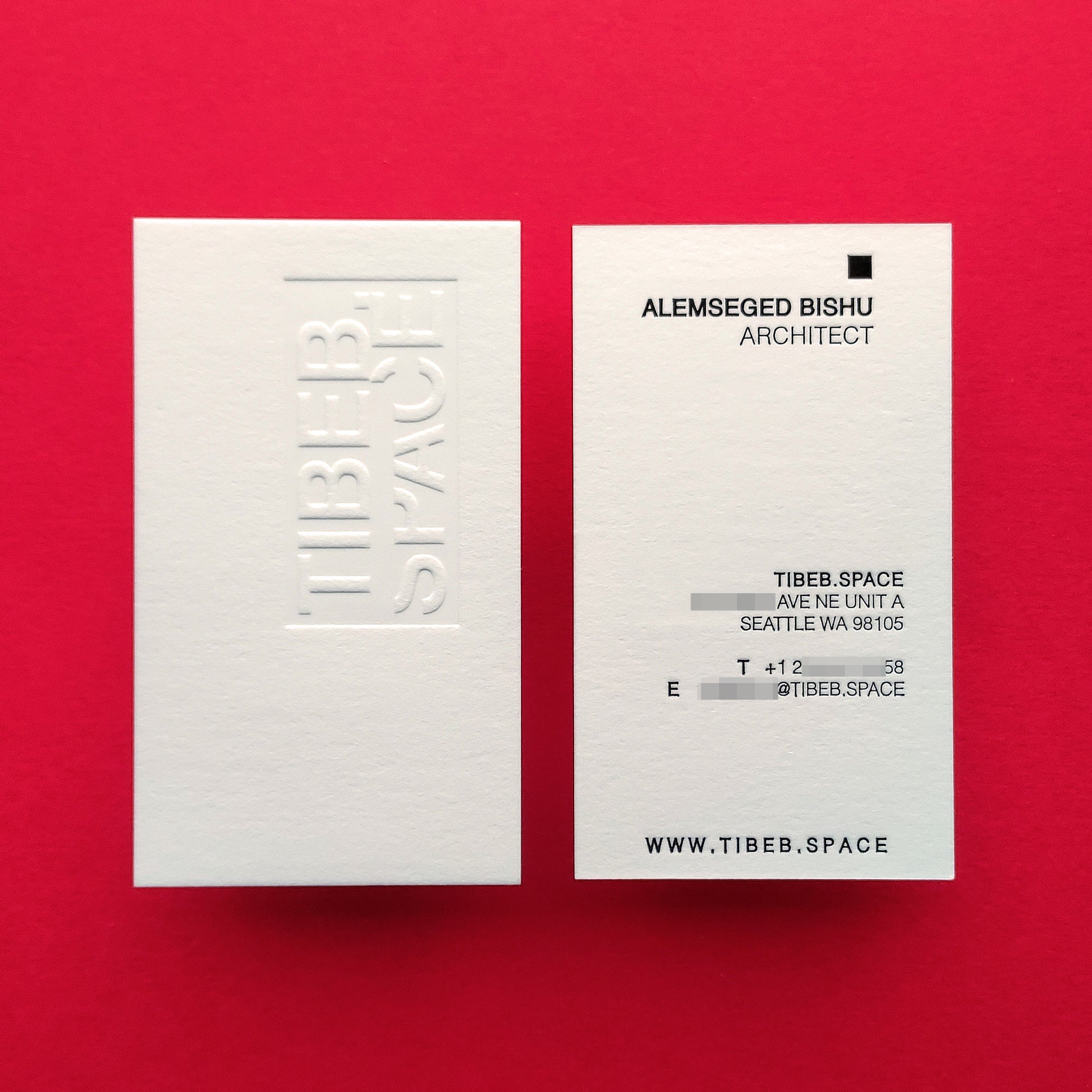 Premium branding card for elegant presentations