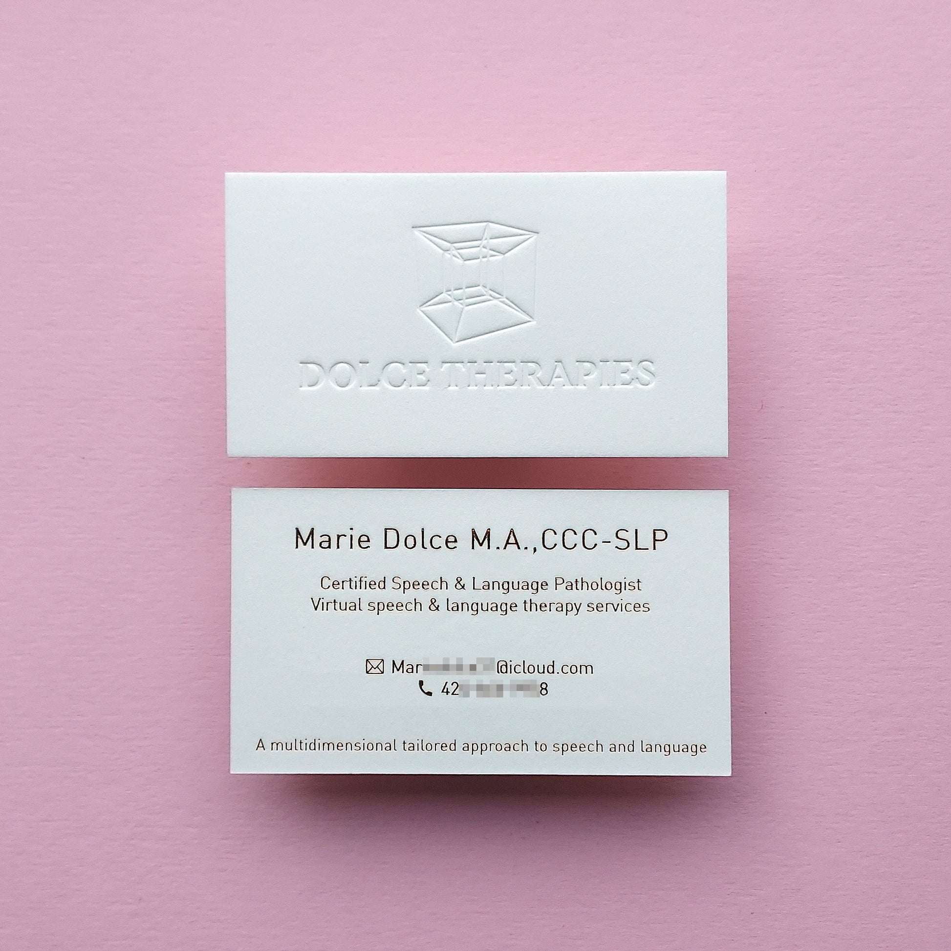 Premium identity card for premium branding