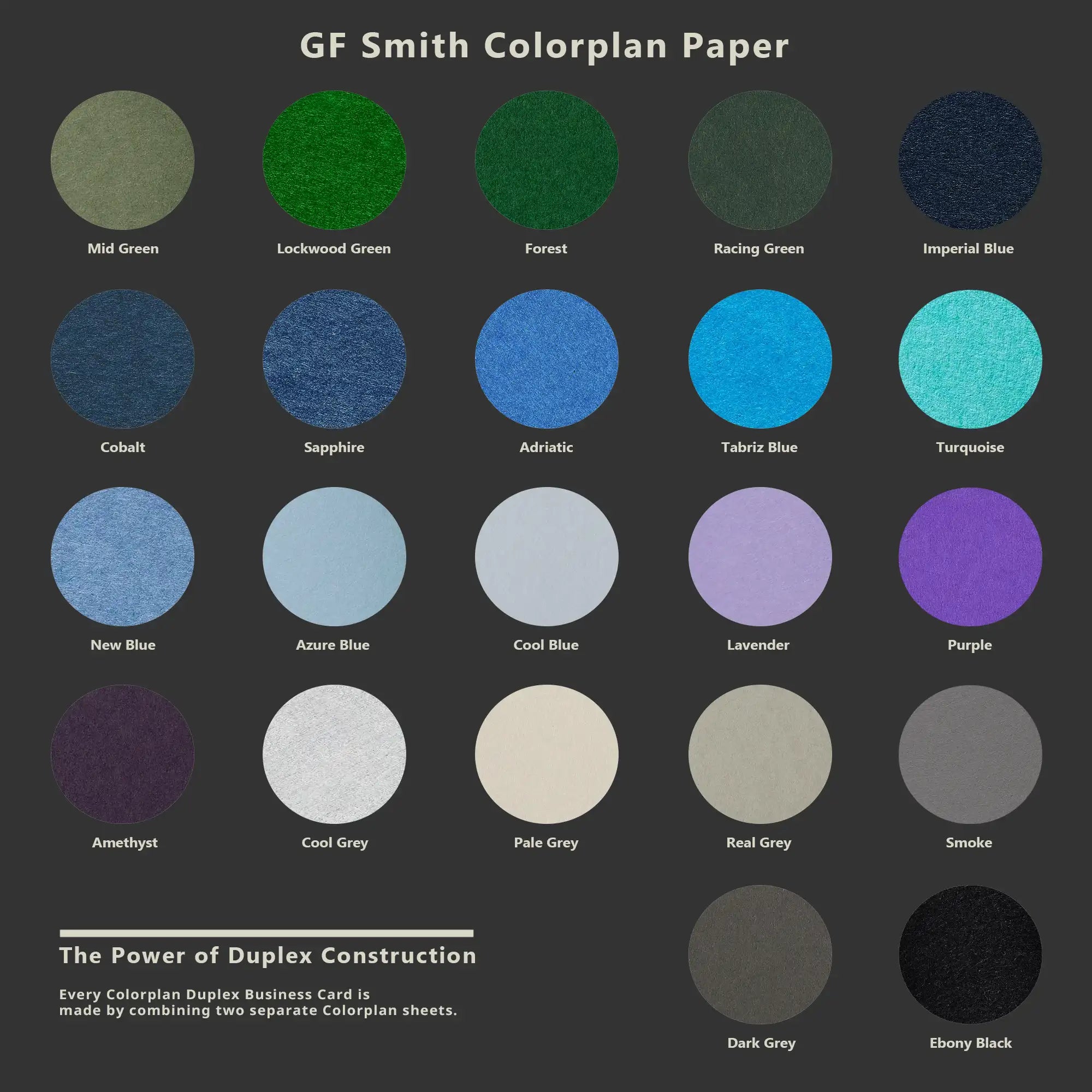 ColorPlan Paper example highlighting vibrant color options by OddPlanPrint.