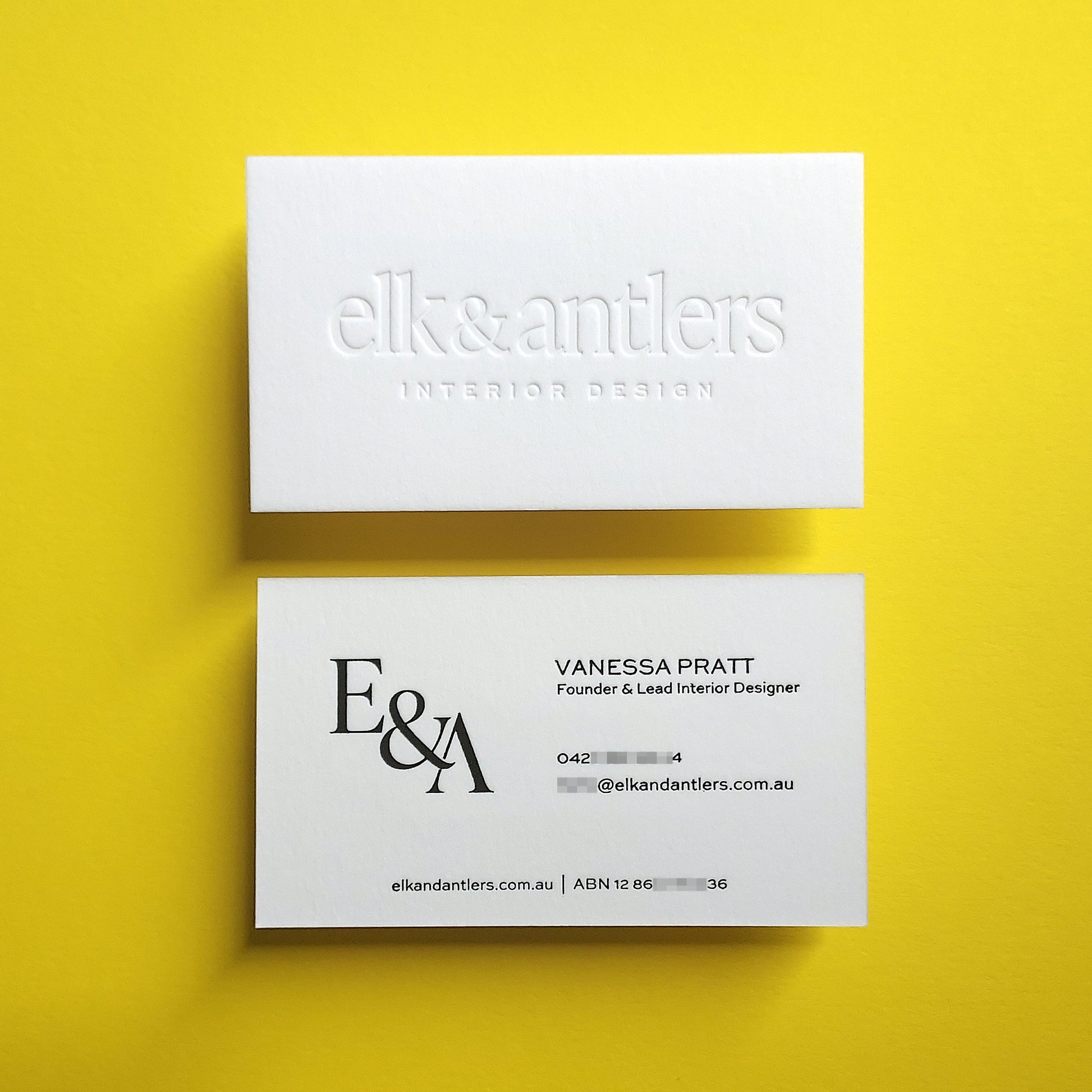 Cotton identity card featuring soft texture