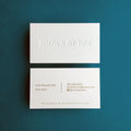 Buy Premium Business Cards - Matte Black Finish - OddPlanPrint