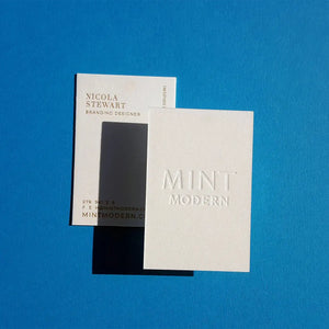 Buy Luxury Business Cards – Gold Foil Accent | OddPlanPrint