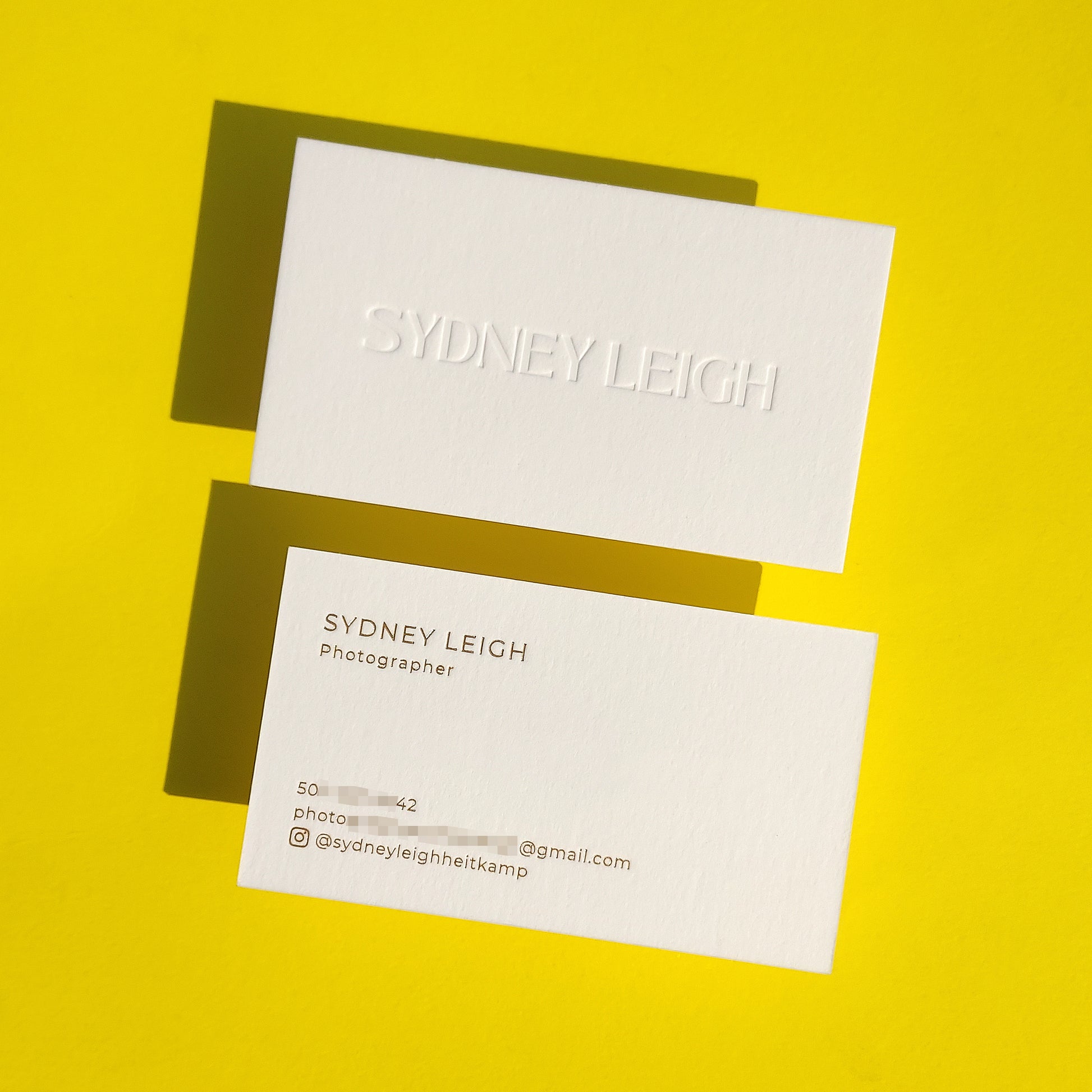 High-end identity card with gold foil