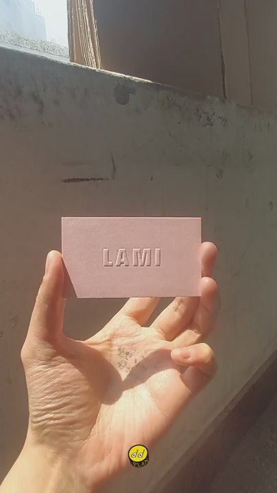 Buy Signature PINK Business Cards – Clean Type Layout | OddPlanPrint