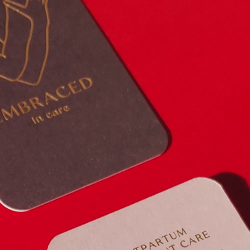Customizable card with foil, photo, and QR code options.