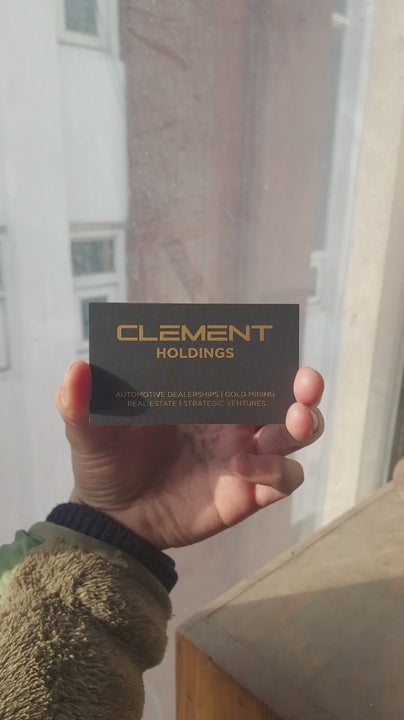 Buy Premium Black Gold Painted Edge - Business Cards – Foil Finish Edgework | OddPlanPrint